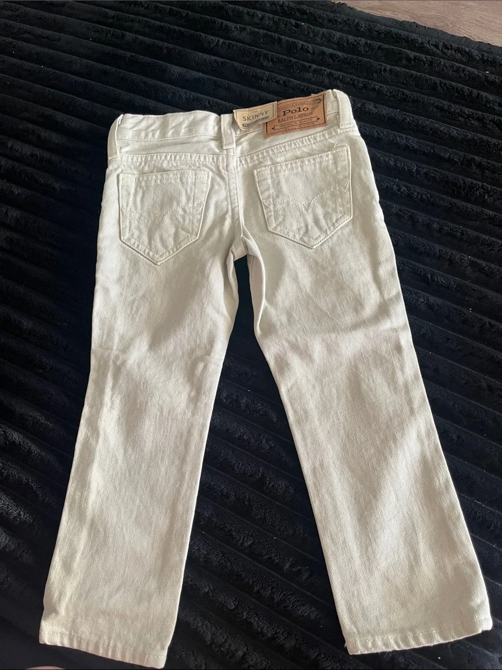 Ralph Lauren Slim Straight Tan Jeans 2/2T